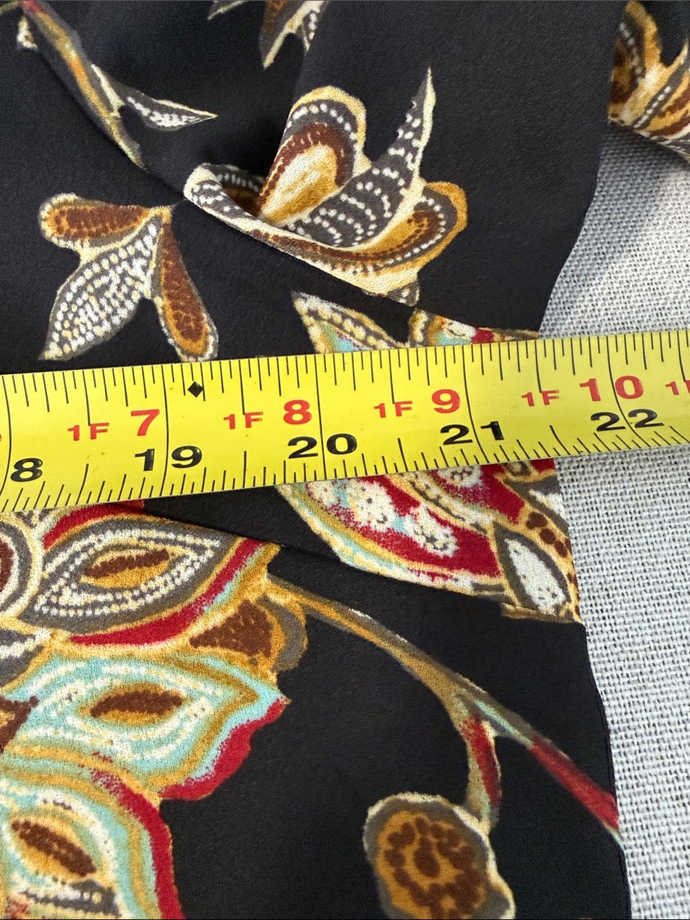 Belle by Kim Gravel BOHO tunic blouse SZM - Picture 9 of 14